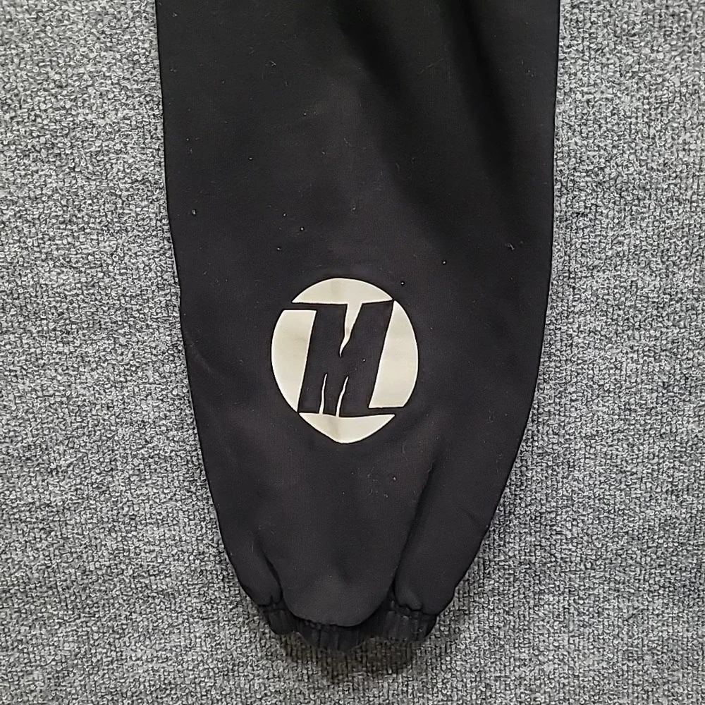 Memory Lane LA Sweatpants Men Medium Black Cotton Streetwear Logo Joggers